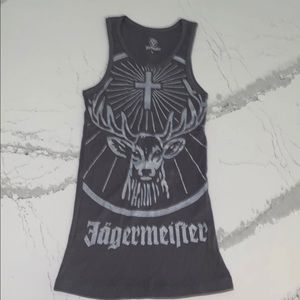Jagermeister ribbed tank top